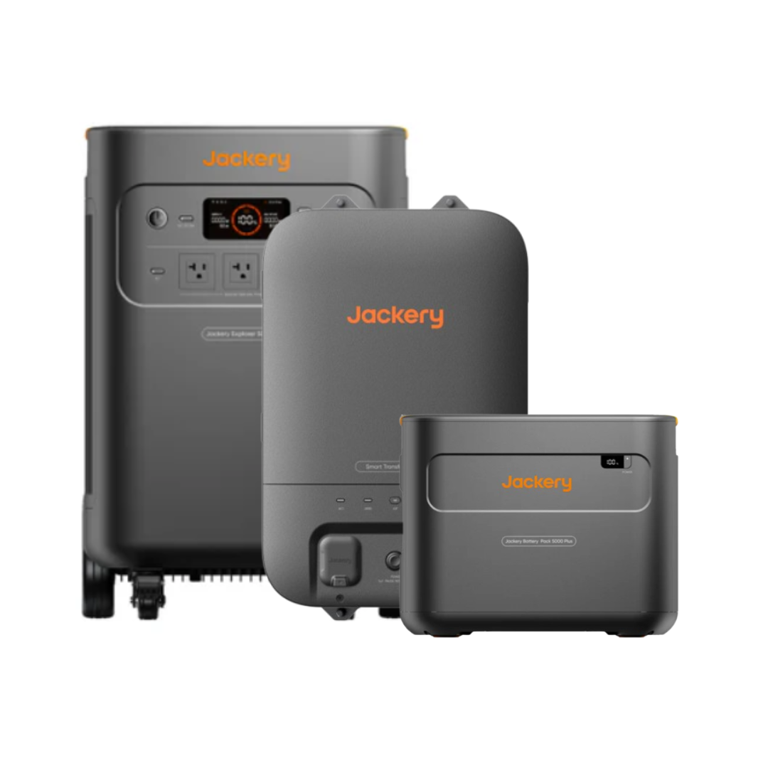 Jackery Explorer 5000 Plus + Smart Transfer Switch + Battery Pack 5000