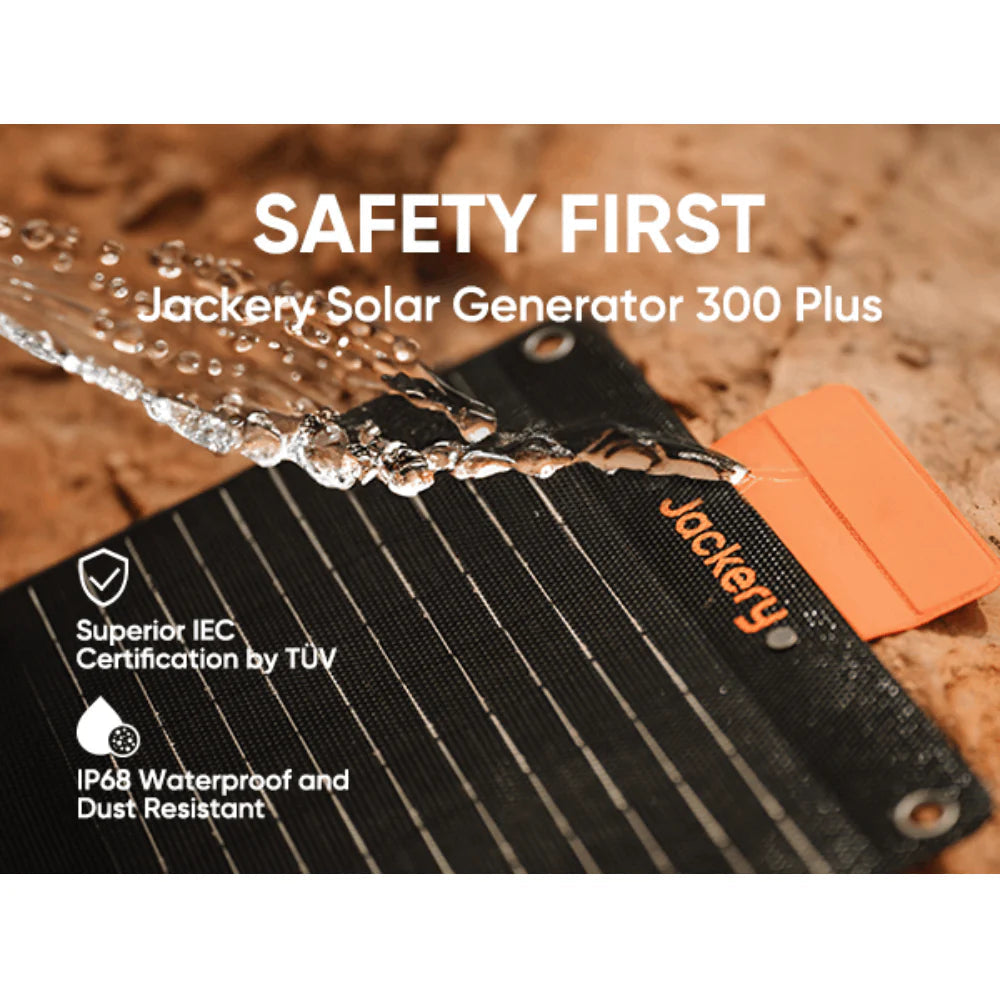 Jackery Solar Generator 300 Plus + SolarSaga 40W