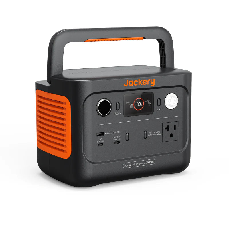 Jackery Solar Generator 300 Plus + SolarSaga 40W