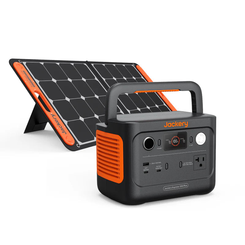 Jackery Solar Generator 300 Plus + SolarSaga 40W