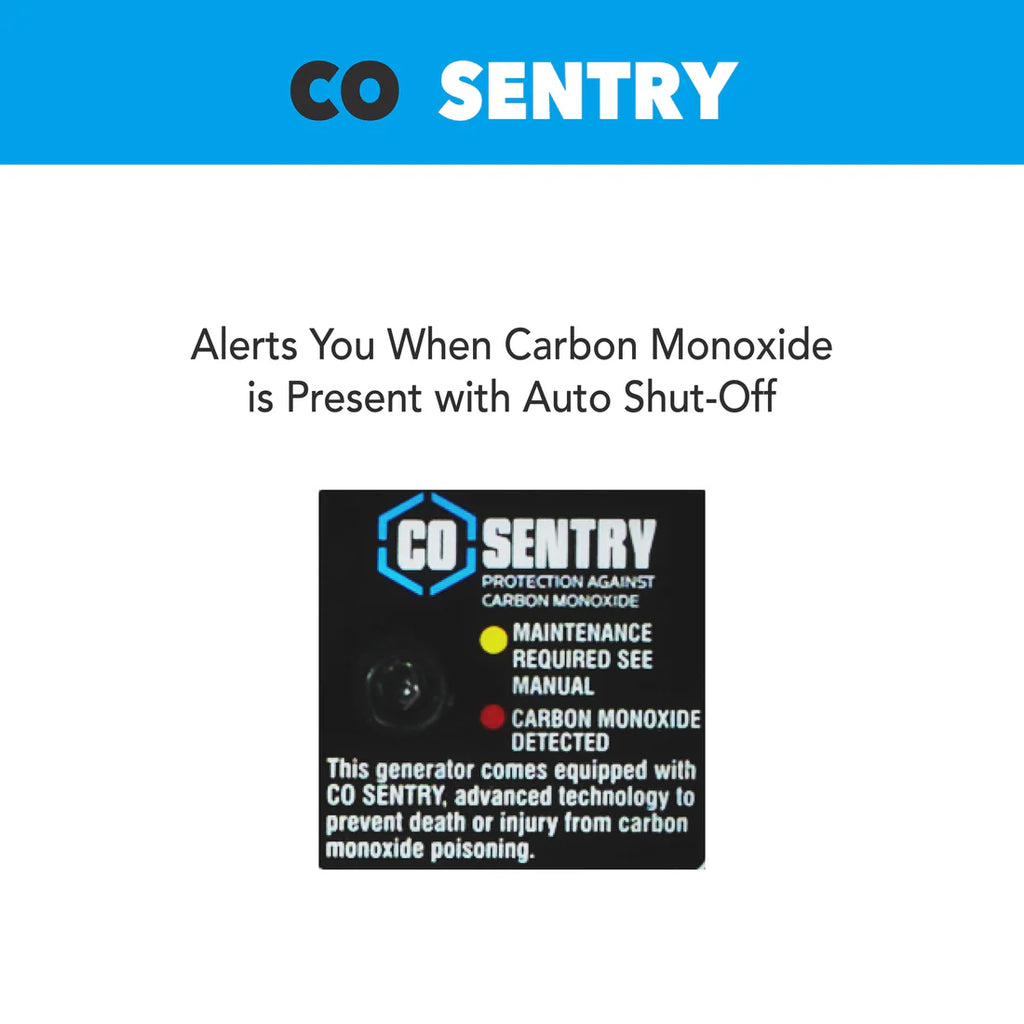 Pulsar 10,500-Watt Tri-Fuel Portable Inverter Generator with CO Sentry